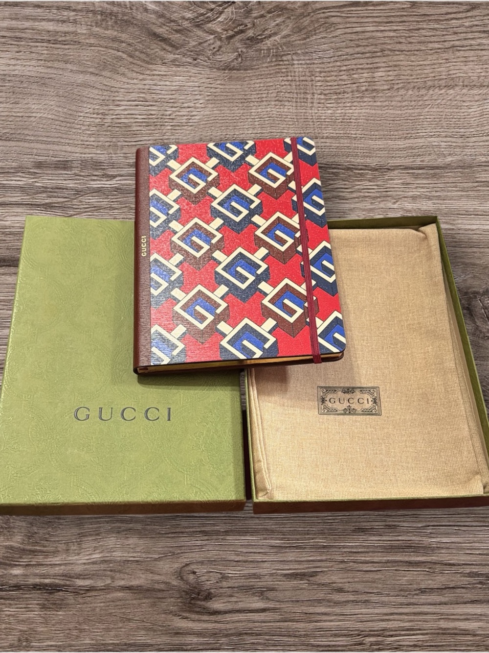 Gucci Geometric G Notebook